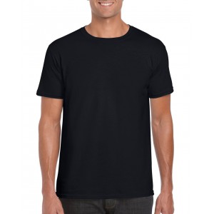 Gildan SoftStyle frfi pl, Black (T-shirt, pl, 90-100% pamut)