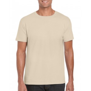 Gildan SoftStyle frfi pl, Sand (T-shirt, pl, 90-100% pamut)