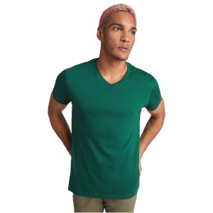 Roly Samoyedo V-nyak frfi pl, Bottle green (T-shirt, pl, 90-100% pamut)