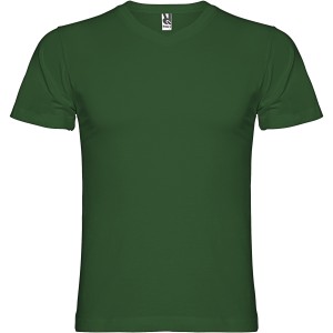 Roly Samoyedo V-nyak frfi pl, Bottle green (T-shirt, pl, 90-100% pamut)